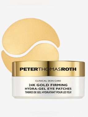 NEW PETER THOMAS ROTH 24K GOLD FIRMING HYDRA-GEL EYE PATCHES